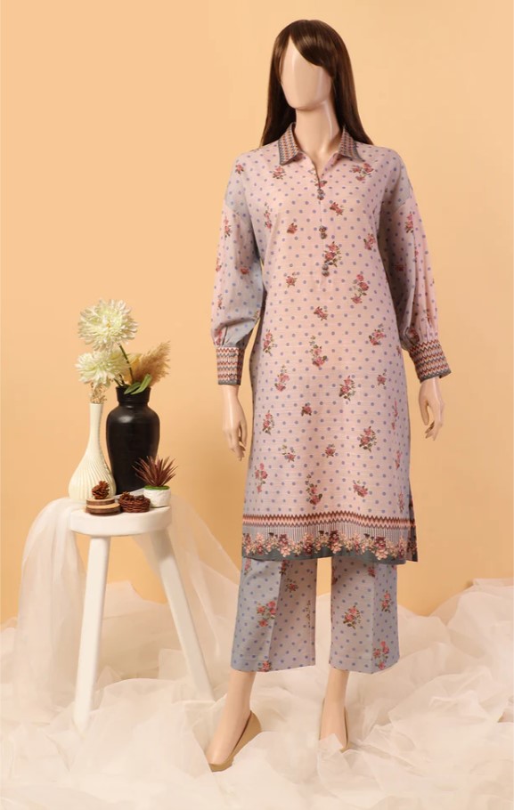 2 PIECE / SHIRT AND TROUSER ONLY- KHADDAR WINTER '22 UNSTITCHED BY JACQUARD  – Jacquard Clothing